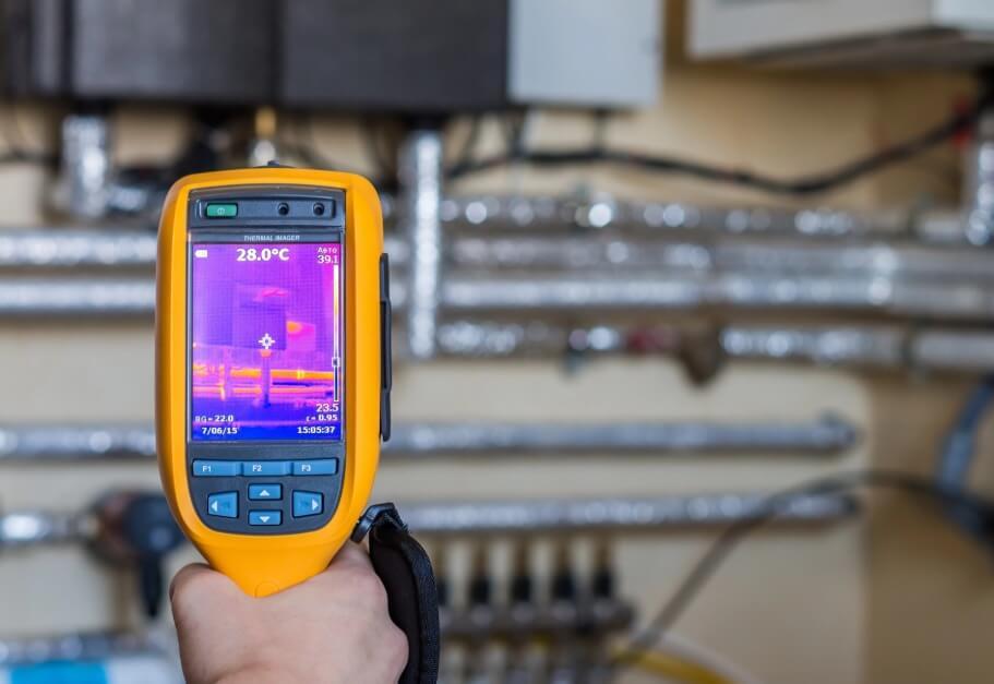 leak detection typically takes just a few hours to pinpoint the source of the leak